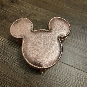 Baublebar  x Disney Rose Gold Mickey-Shaped Jewelry Case